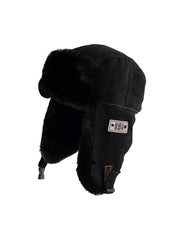 Warm Fleece Lined Buckle Trapper Hat