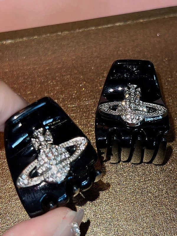 Cosmos Rhinestone Hair Claw Clip