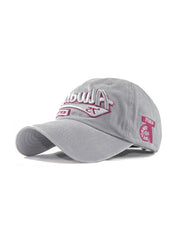 Vintage Wash Embroidery Baseball Cap