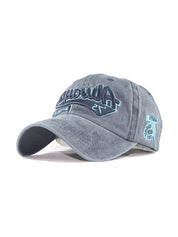 Vintage Wash Embroidery Baseball Cap