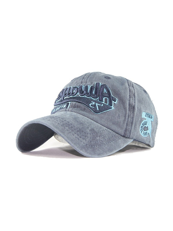 Vintage Wash Embroidery Baseball Cap