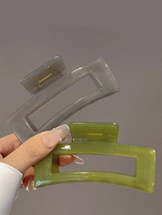 Large Rectangle Hair Claw Clip