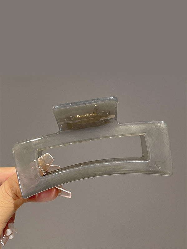 Large Rectangle Hair Claw Clip