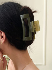 Large Rectangle Hair Claw Clip