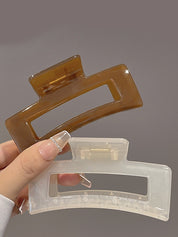 Large Rectangle Hair Claw Clip