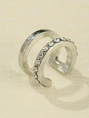 1pc Rhinestone Embellish Ear Cuff