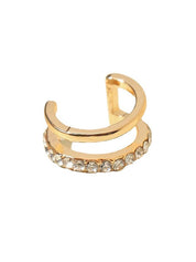 1pc Rhinestone Embellish Ear Cuff