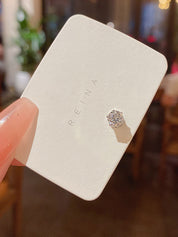 1pc Rhinestone Magnetic Earring