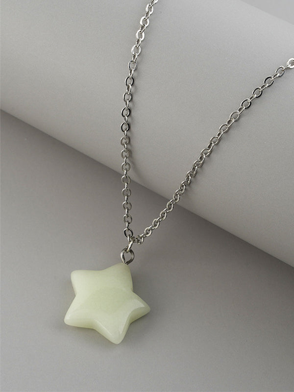 Luminous Star Pendant Necklace
