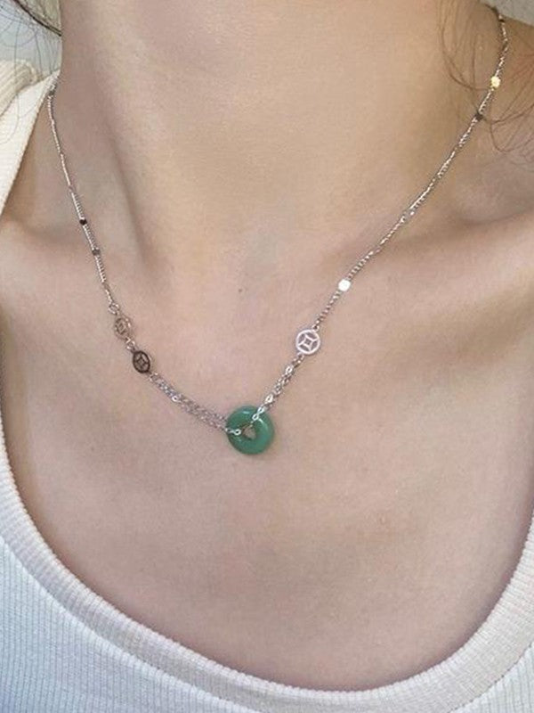 Vintage Coin Pendant Necklace