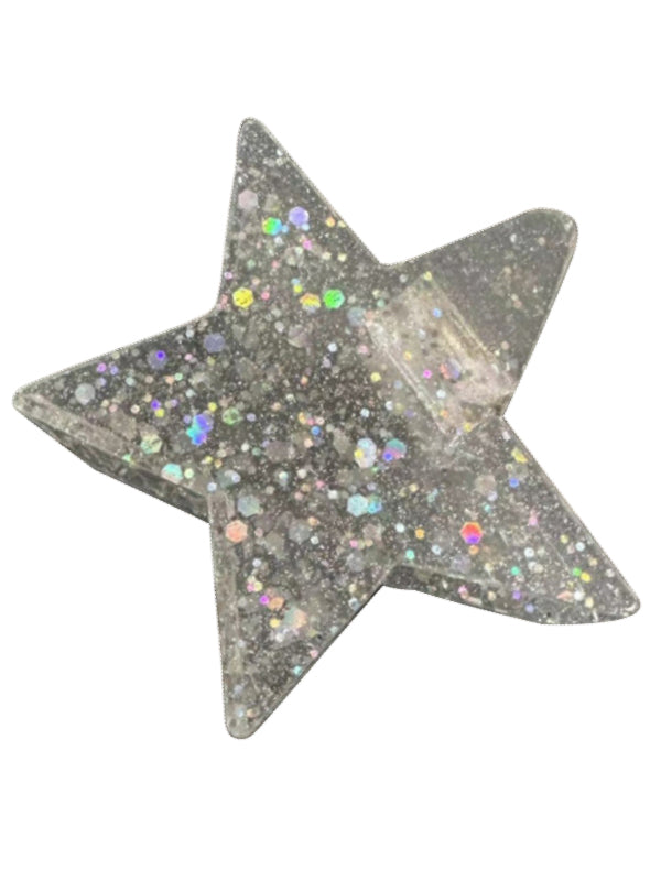 Glossy Star Pattern Hair Claw Clip