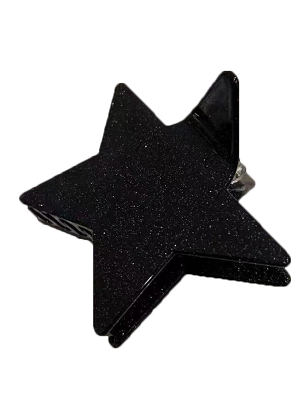 Glossy Star Pattern Hair Claw Clip