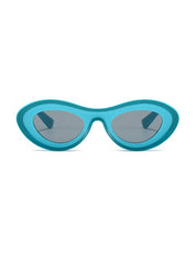 Contrasting Chunky Cat Eye Sunglasses