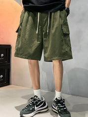 Men's Casual Loose Cargo Shorts