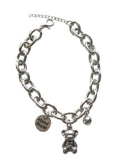 Link Chain Cartoon Bear Charm Friendship Bracelet