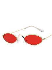 Vintage Small Oval Sunglasses