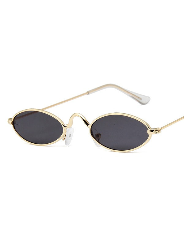 Vintage Small Oval Sunglasses