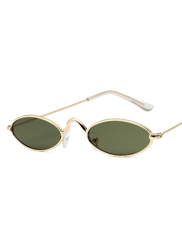 Vintage Small Oval Sunglasses