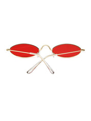 Vintage Small Oval Sunglasses