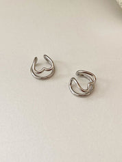 Heart Decor Cuff Earring