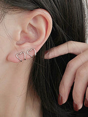 Heart Decor Cuff Earring