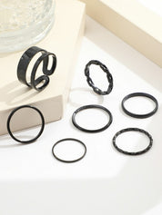 8pcs Simple Knuckle Ring
