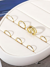 8pcs Simple Knuckle Ring