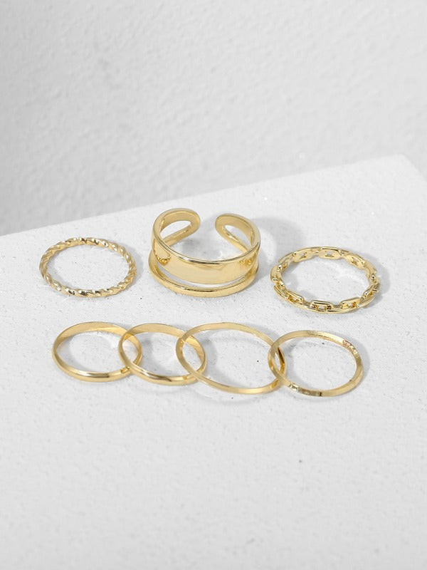 8pcs Simple Knuckle Ring
