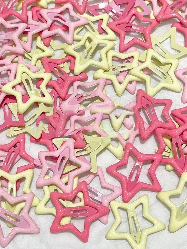 Small Star Pattern Hair Clip