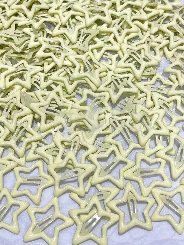 Small Star Pattern Hair Clip