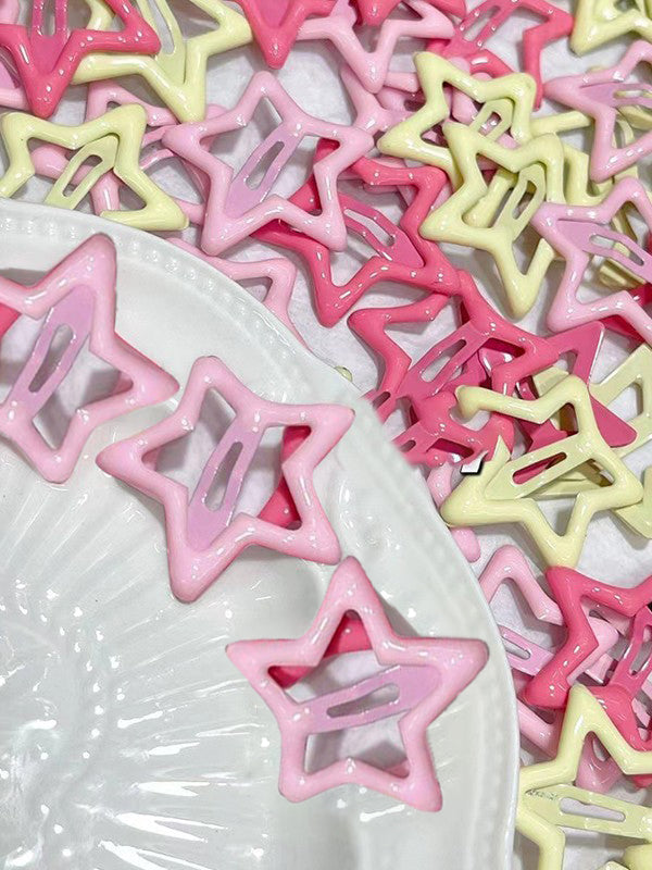 Small Star Pattern Hair Clip