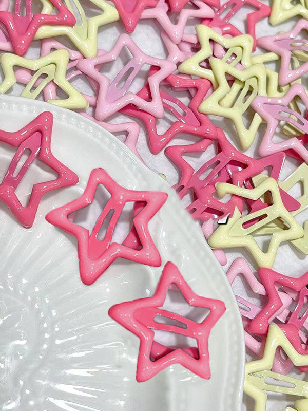 Small Star Pattern Hair Clip