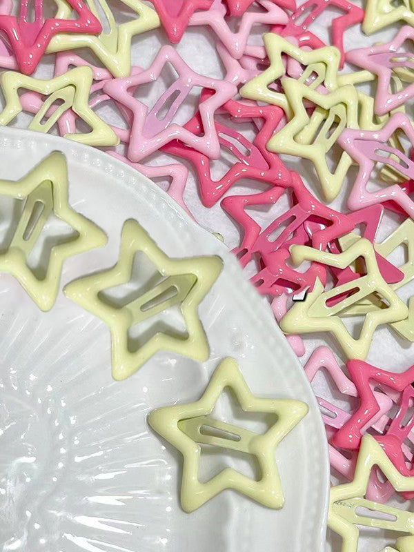 Small Star Pattern Hair Clip