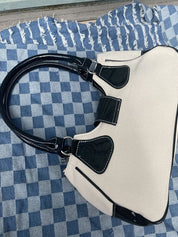 Embroidered Star Patchwork Shoulder Bag