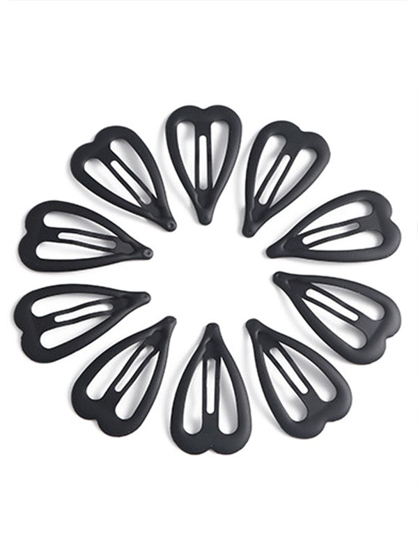 10pcs Star Pattern Hair Clip Set