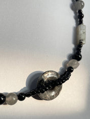 Vintage Irregular Beaded Necklace