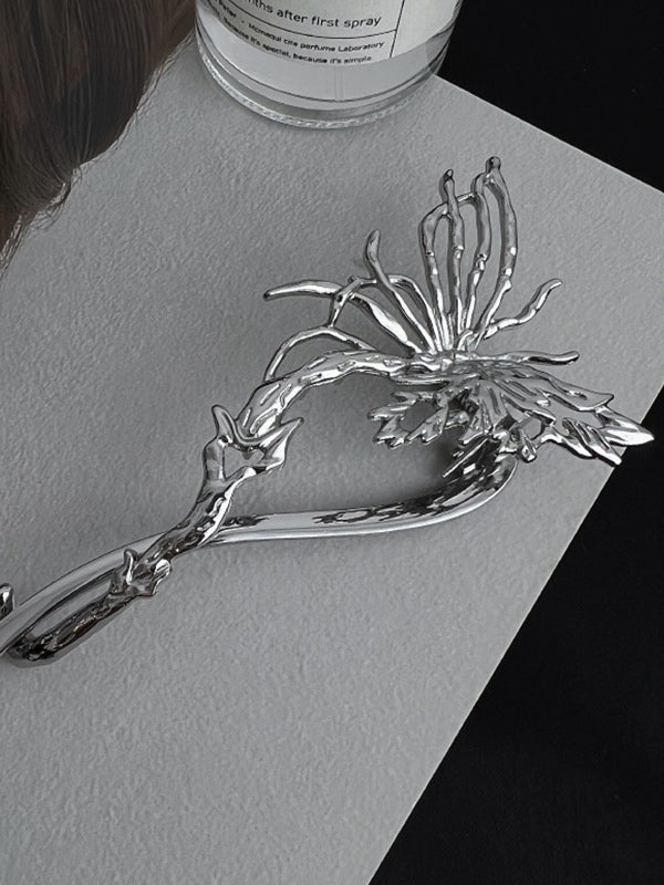 Grungy Butterfly Pattern Hair Clip