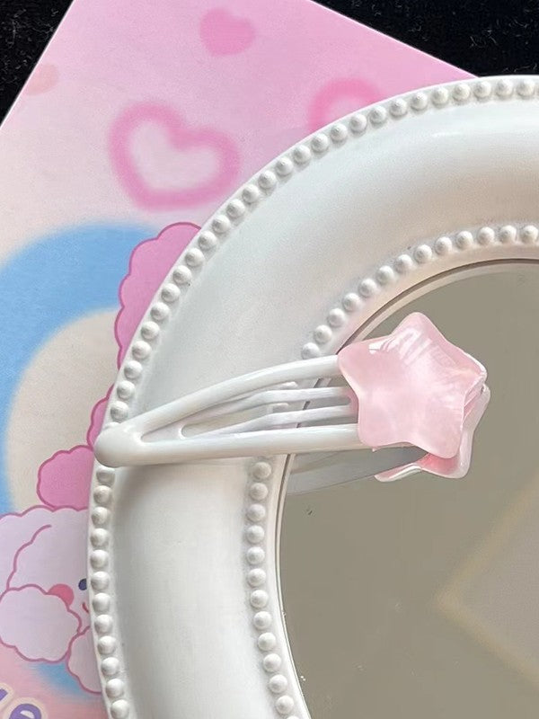 Jelly Star Charm Hair Clip