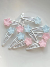 Jelly Star Charm Hair Clip