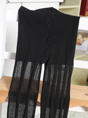 Vertical Stripe Pantyhose Tights