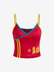 Spice Girl Navel Slim Tank Tops&Camis