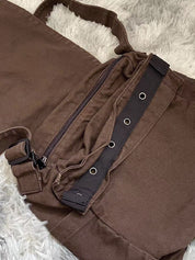 Vintage Patch Design Messenger Bag
