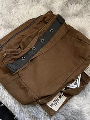 Vintage Patch Design Messenger Bag