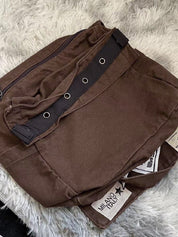 Vintage Patch Design Messenger Bag