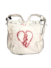 Bone Embellish Demon Crossbody Bag