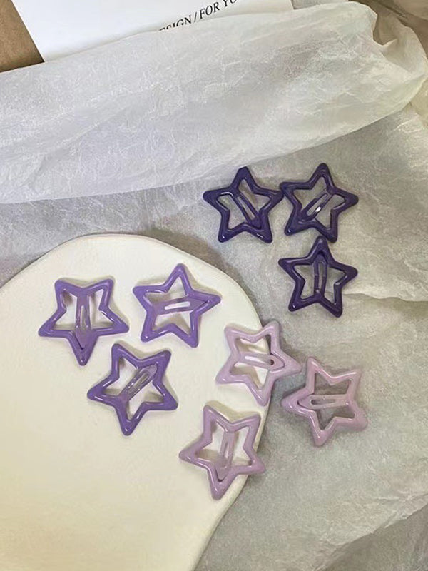 1pc Star Pattern Hair Clip