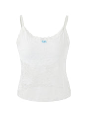 Lace See Through Cami Top