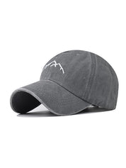 Embroidered Washed Baseball Cap