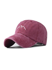 Embroidered Washed Baseball Cap