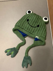 Frog Cartoon Beanie Hat